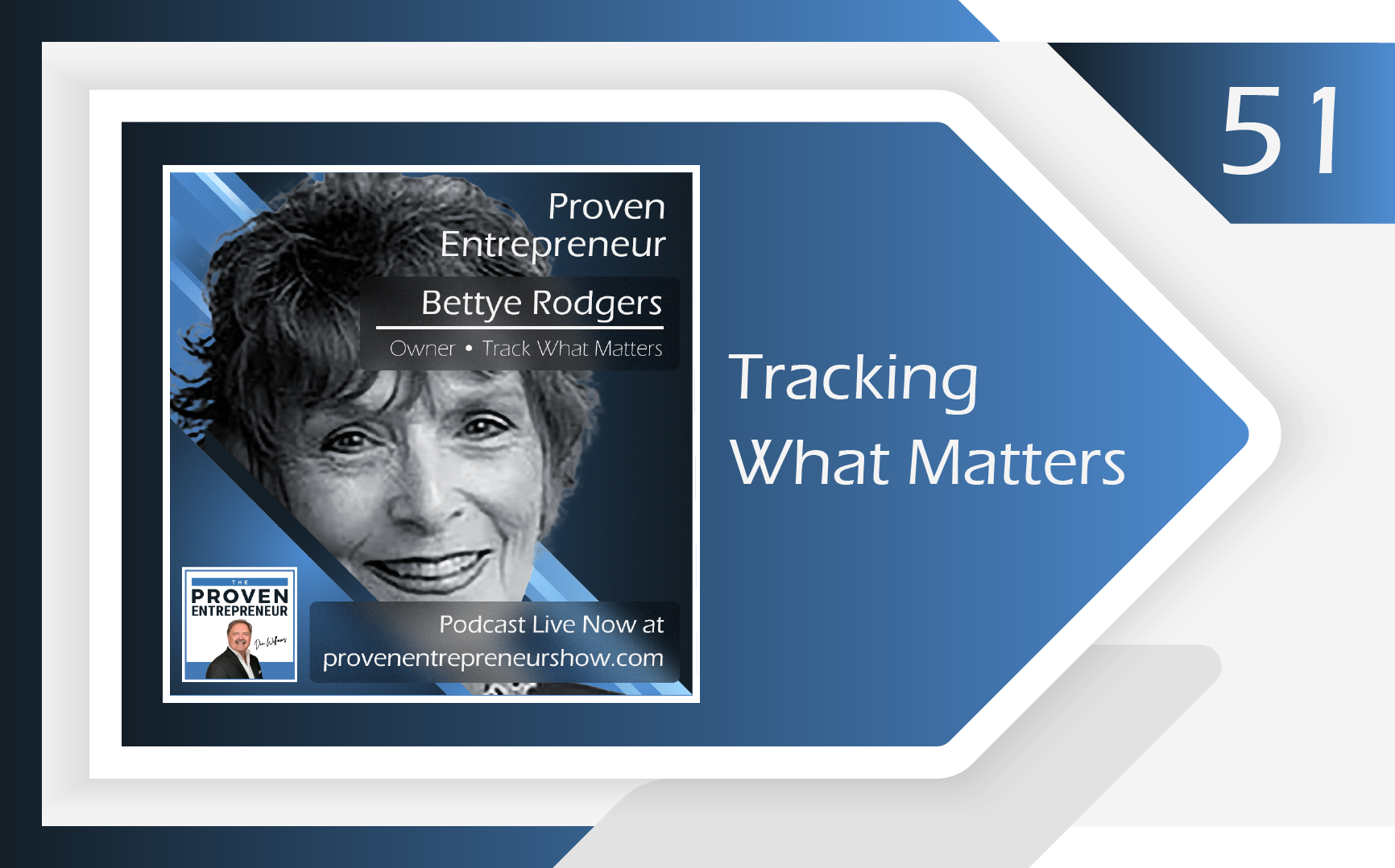 E51 | Bettye Rodgers Tracks What Matters