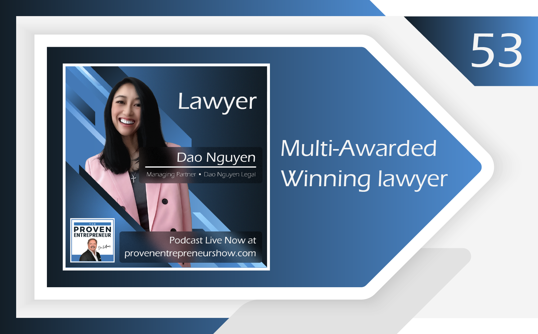 E53 | Global Citizen, Attorney & Entrepreneur Dao Nguyen Shares Her Success Story